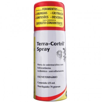Terra-Cortril Spray - 125 ml