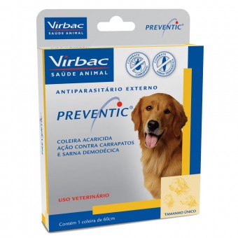 Preventic Coleira Antiparasitária - 60 cm